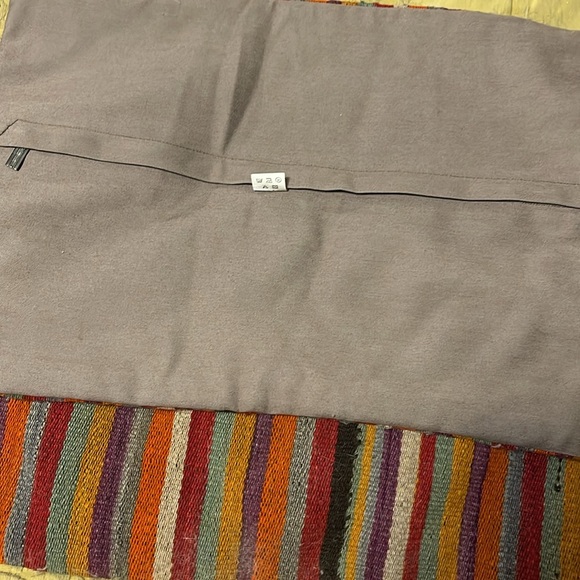 Pillow Covers (Inserts Not Included) x 2 Turkish Striped Wool Handmade - Picture 6 of 11